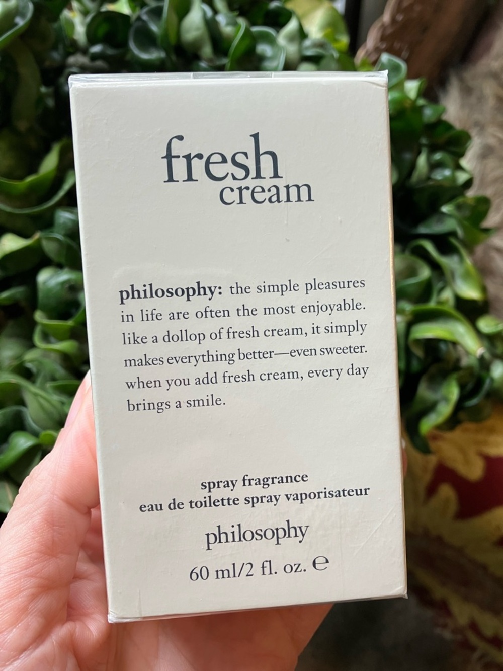 New & Sealed Philosophy Fresh Cream Size TwoOz